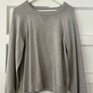 J.Crew Cotton-cashmere pullover sweatshirt